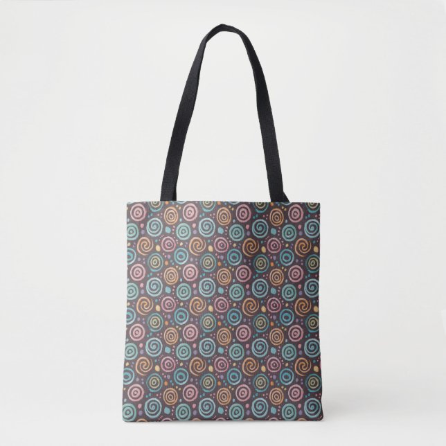 Swirly Whirl Wonderland Tygkasse (Framsida)