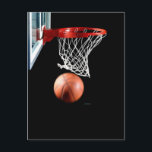 Swish basket till och med net.en vykort<br><div class="desc">Swish basket till och med det netto. Göra poäng ingenting utom grunden av det netto. Basket som går till och med det röra ingenting utom netto för ring. Underbar gåva för en basketspelare eller fläkt.</div>