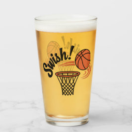 Swish Slam Dunk: Vintage Basketstilstil Glaskopp