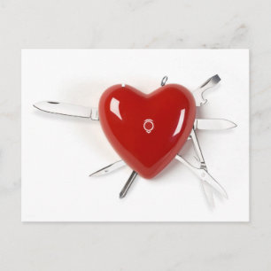 Swiss Army Heart Vykort