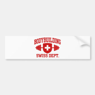 Swiss Bodybuilding Bildekal