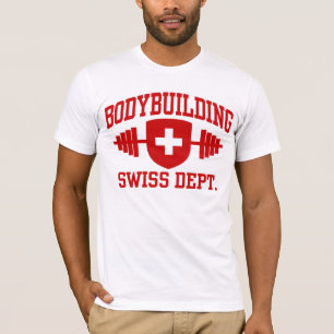 Swiss Bodybuilding T Shirt