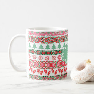 Swiss Chalet Ski Helgdag Coffee Eggnog eller Hett Kaffemugg