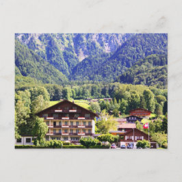 Swiss chalet vykort