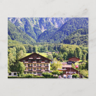 Swiss chalet vykort