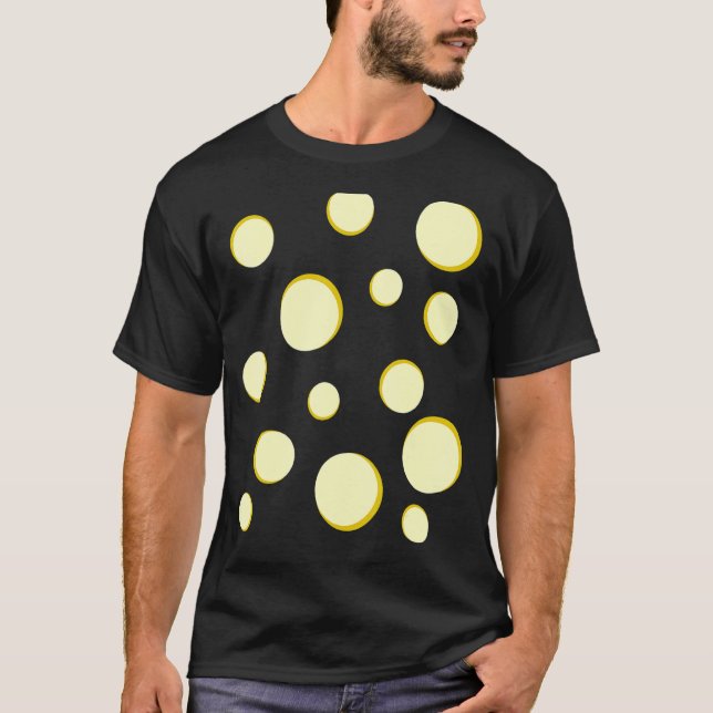 Swiss Cheese Costume Funny Easy Cheese Halloween C T Shirt (Framsida)