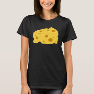 Swiss Cheese I Kärlek Cheese Gouda Cheddar Mozzare T Shirt