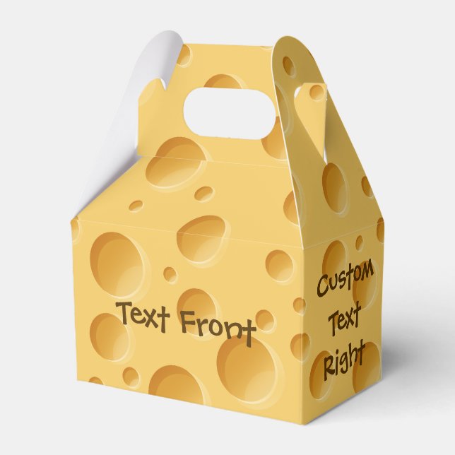 Swiss Cheese Mönster Presentaskar (Framsidan Sidan)