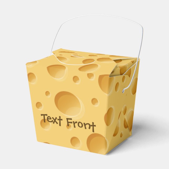 Swiss Cheese Mönster Presentaskar (Framsidan Sidan)