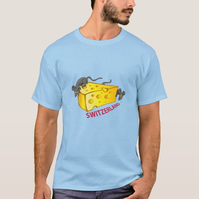 Swiss cheese t shirt (Framsida)