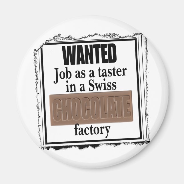 Swiss Chocolate Magnet (Framsidan)
