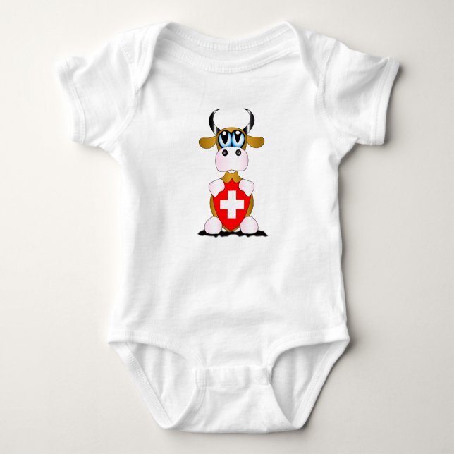 Swiss Cow T Shirt (Framsida)