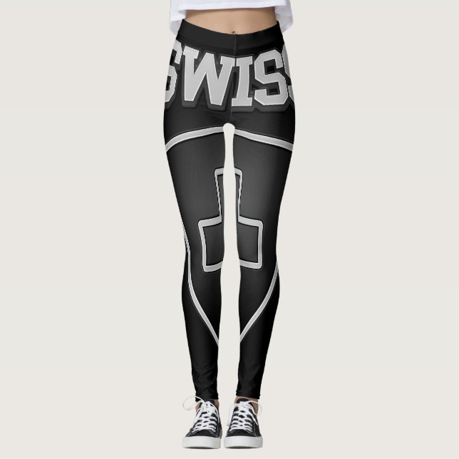 Swiss Emblem Leggings (Framsida)