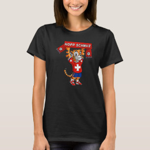 Swiss Fantiger Hopp Schwiiz T Shirt