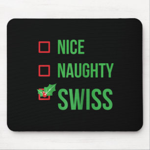 Swiss Funny Schweiz Pajama jul Gift Ragl Musmatta