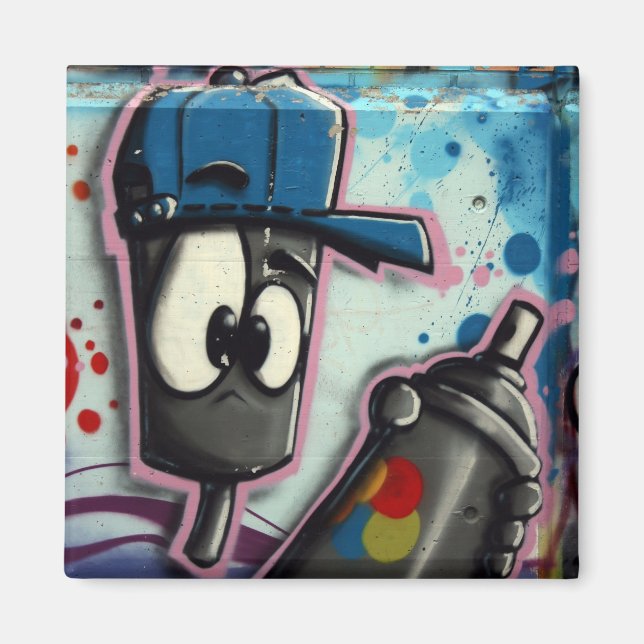 Swiss Graffiti Magnet (Framsidan)