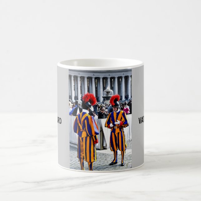 Swiss Guard Vatican Kaffemugg (Center)