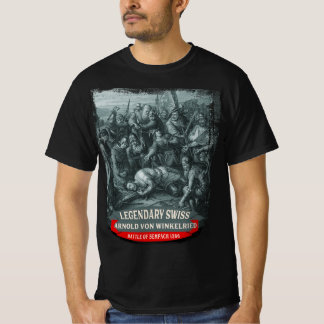 Swiss Legendary Hero Arnold von Winkelried Sempach T Shirt