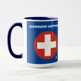 Swiss Luft Force (Schweizer Luftwaffe) Mugg