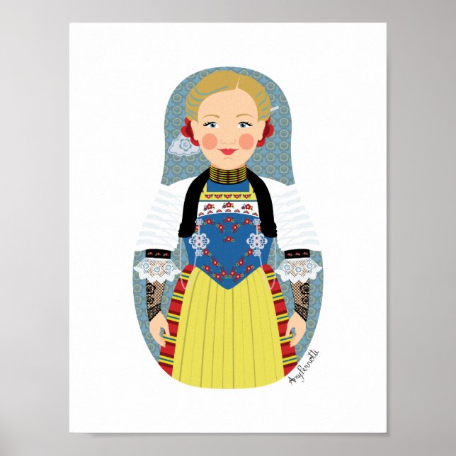 Swiss Matryoshka Poster (Framsidan)