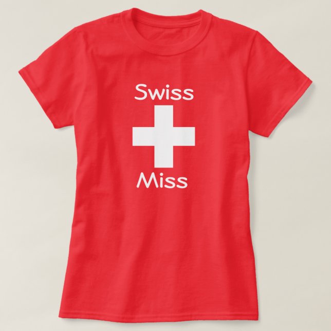 Swiss Miss Tee (Design framsida)