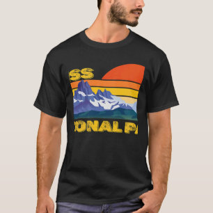 Swiss National Park Alpernas Souvenir Engadin Retr T Shirt