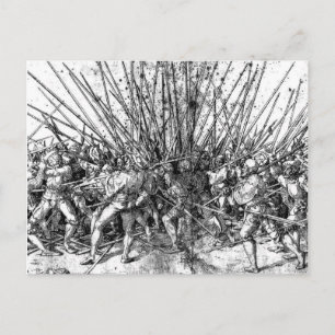 Swiss Pikemen Vykort