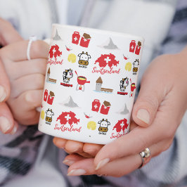 Swiss - Schweiz Souvenir Icons Mugg