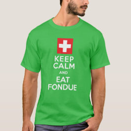 Swiss Solution: Behålla Lugn and Eat Fondue - FUNN Tee