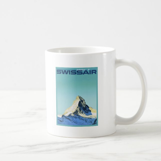 Swissair Matterhorn Kaffemugg (Höger)