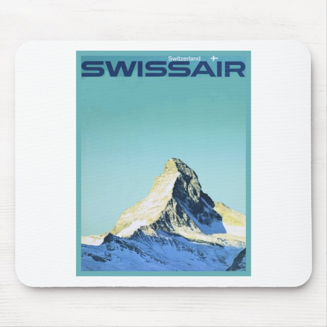 Swissair Matterhorn Musmatta (Framsidan)
