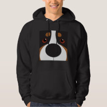 Swissy Ansikte Hoodie