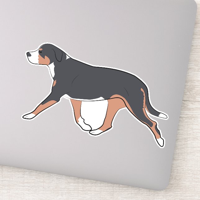 Swissy Sticker Klistermärken (Detalj)