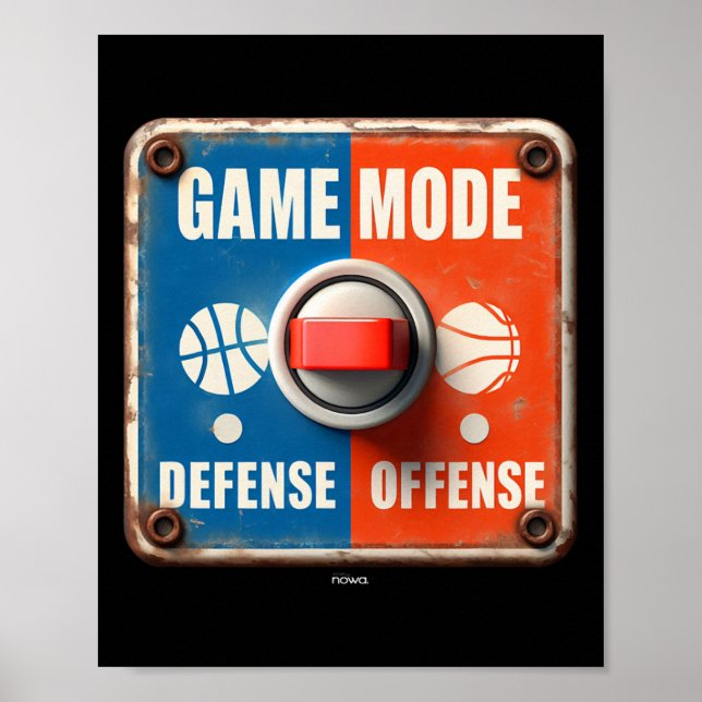 Switch Between Offense And Defense - Ller Mode Sig Poster (Framsidan)