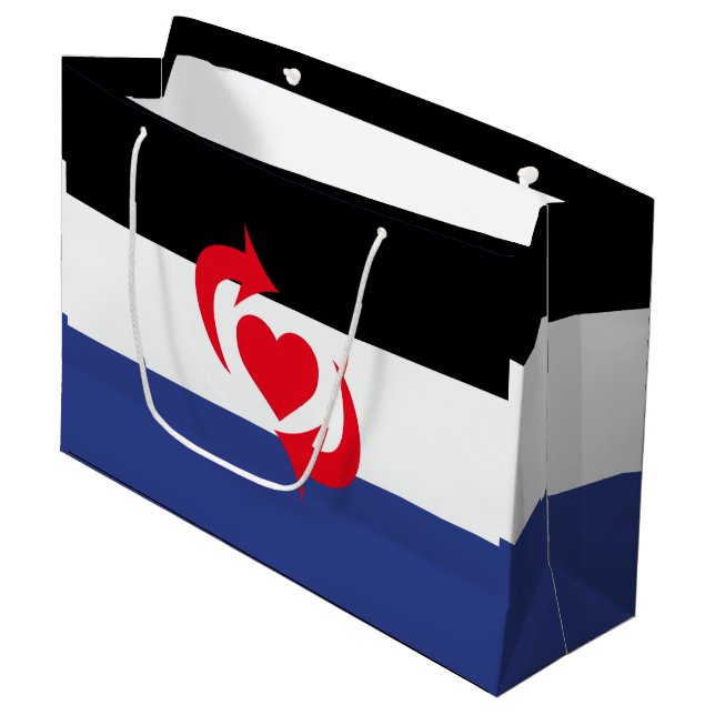 Switch Pride Flagga (Framsidan Vinklad)