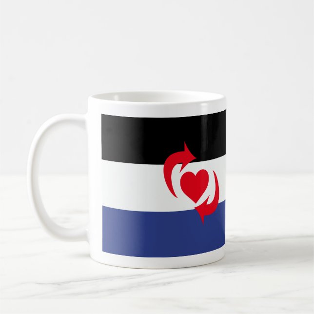 Switch Pride Flagga Kaffemugg (Vänster)