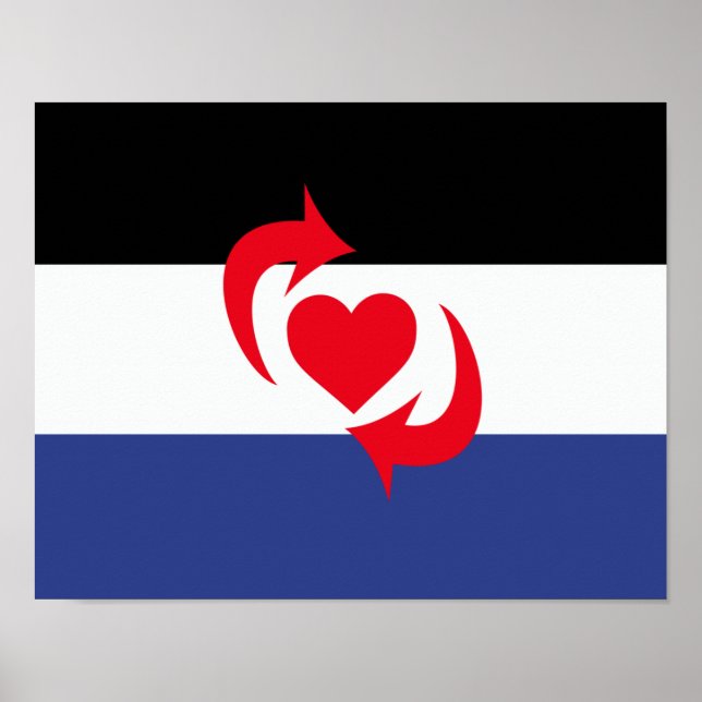 Switch Pride Flagga Poster (Framsidan)