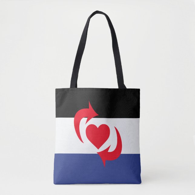 Switch Pride Flagga Tygkasse (Framsida)