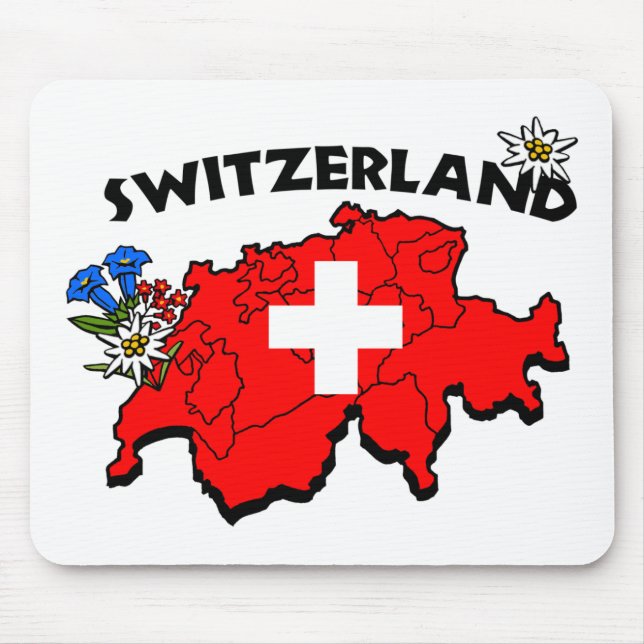 Switz karta Mousepad Musmatta (Framsidan)