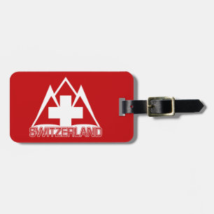 SWITZERLAND-anpassningsbarnas bagagetagg Bagagebricka