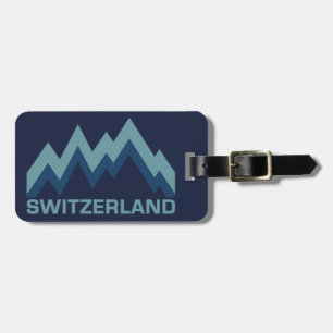 SWITZERLAND-anpassningsbarnas bagagetagg Bagagebricka