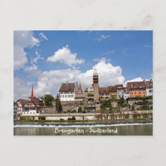 Switzerland Bremgarten Photography Postcard Vykort