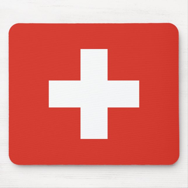 Switzerland Flag Musmatta (Framsidan)