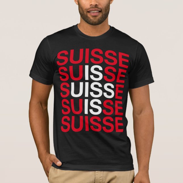 SWITZERLAND Flag Tee (Framsida)