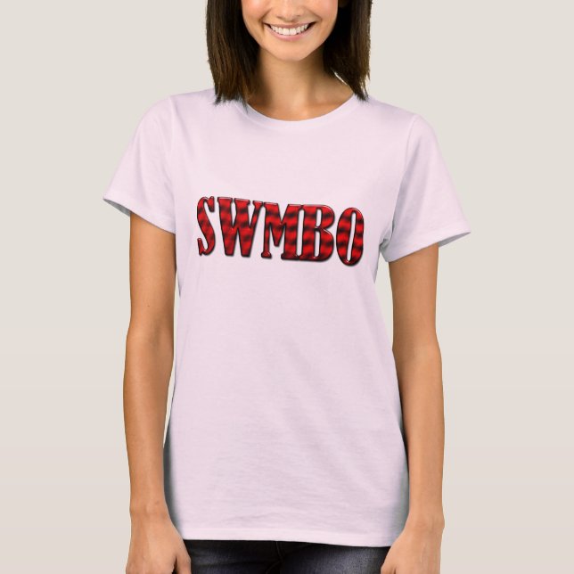 SWMBO - Henne som måste lydas Tee Shirt (Framsida)