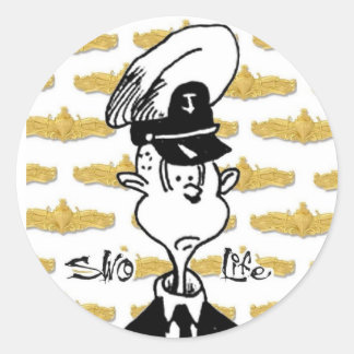 SWO Life-dekal Runt Klistermärke