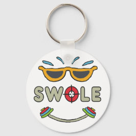 Swole Bodybuilding Nyckelring