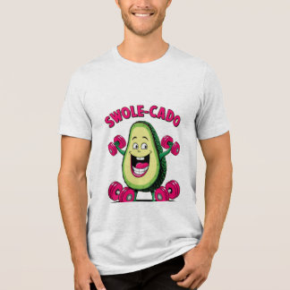 Swole-cado - Funny Weightlift Avocado Design T Shirt
