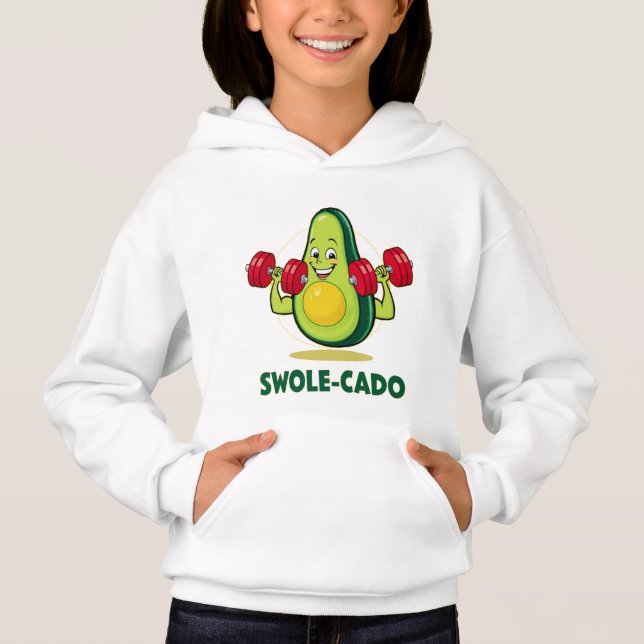 ’Swole cado Strength - Kids' T-Shirt’ T Shirt (Framsida)