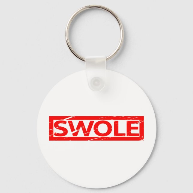 Swole Frimärke Nyckelring (Framsida)